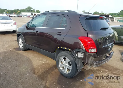 2016 Chevrolet Trax Lt из США, поврежденный, VIN KL7CJLSB5GB686588
